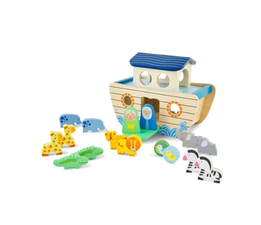 Wood Noahs Ark Shape Sorter