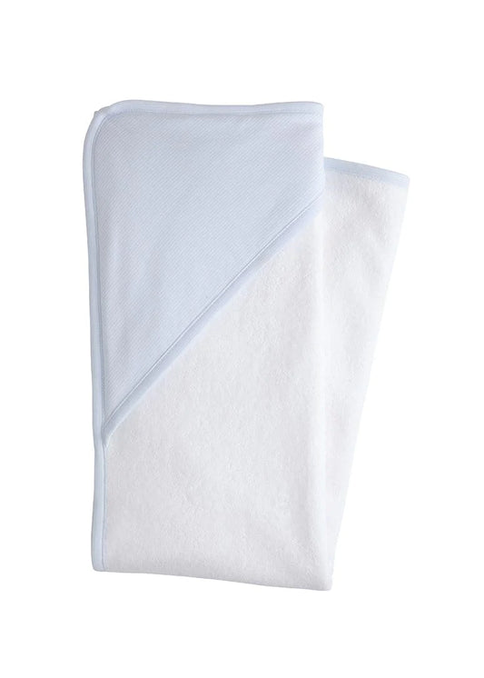 Hooded Towel -Blue Stripe