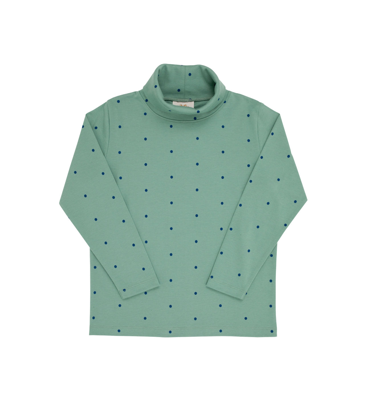 Tatums Turtleneck Shirt Gallatin Green Microdot