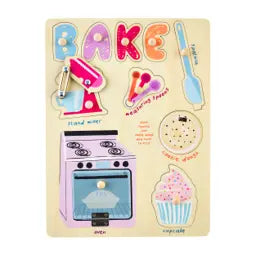 Bake Busy Board Wood Puzzle