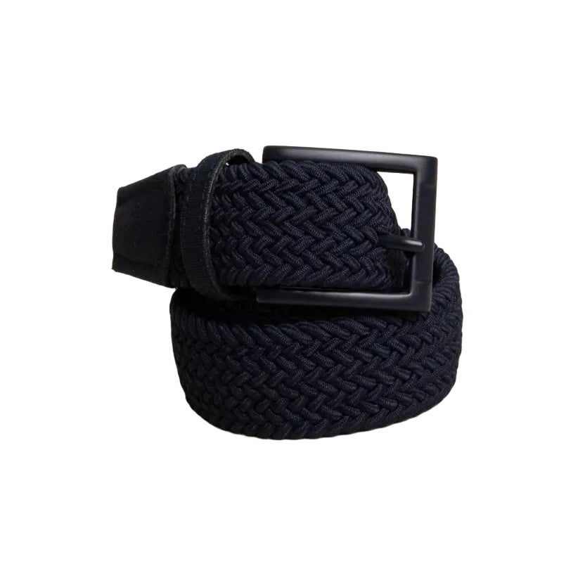 Youth Caddie Braided Belt True Navy