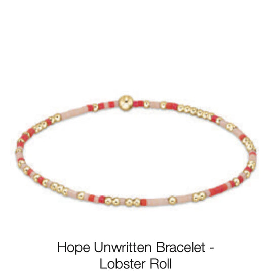 Egirl Hope Unwritten Bracelet- Lobster Roll