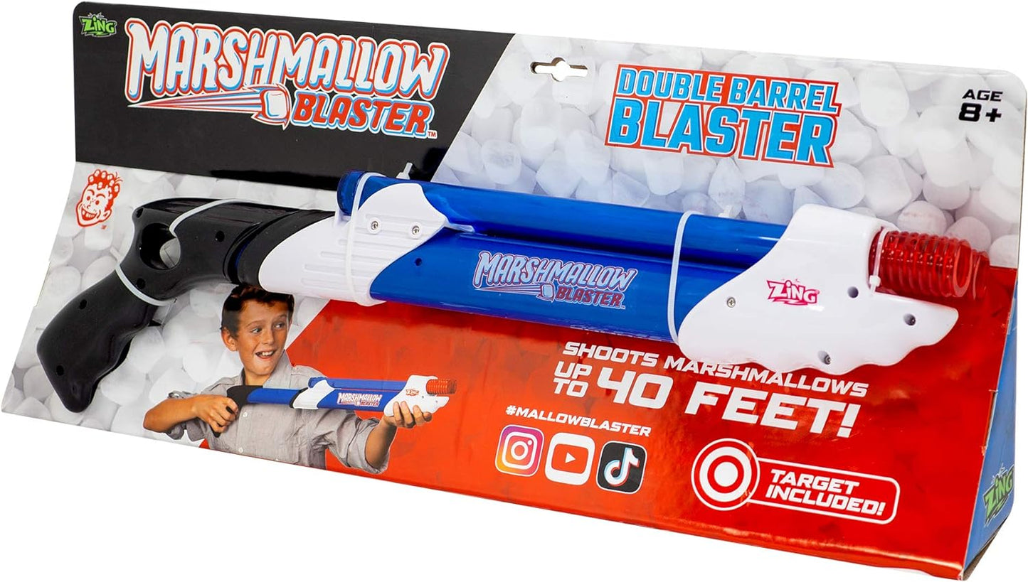 Marshmallow Double Barrel Blaster