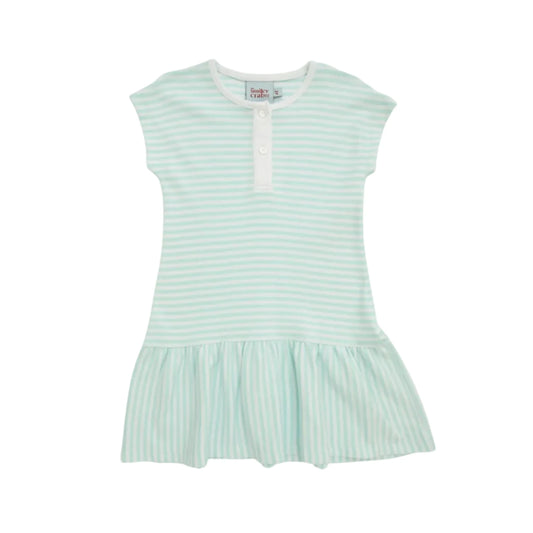 Mint Stripe Knit Dress