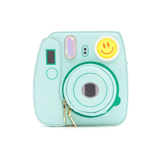 Oh Snap Instant Camera Handbag  - Minty Blue