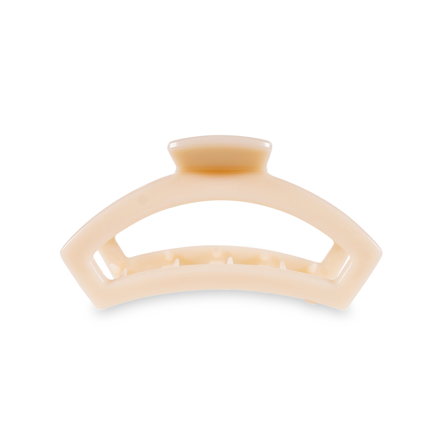 Teleties Open Almond Beige Medium Hair Clip