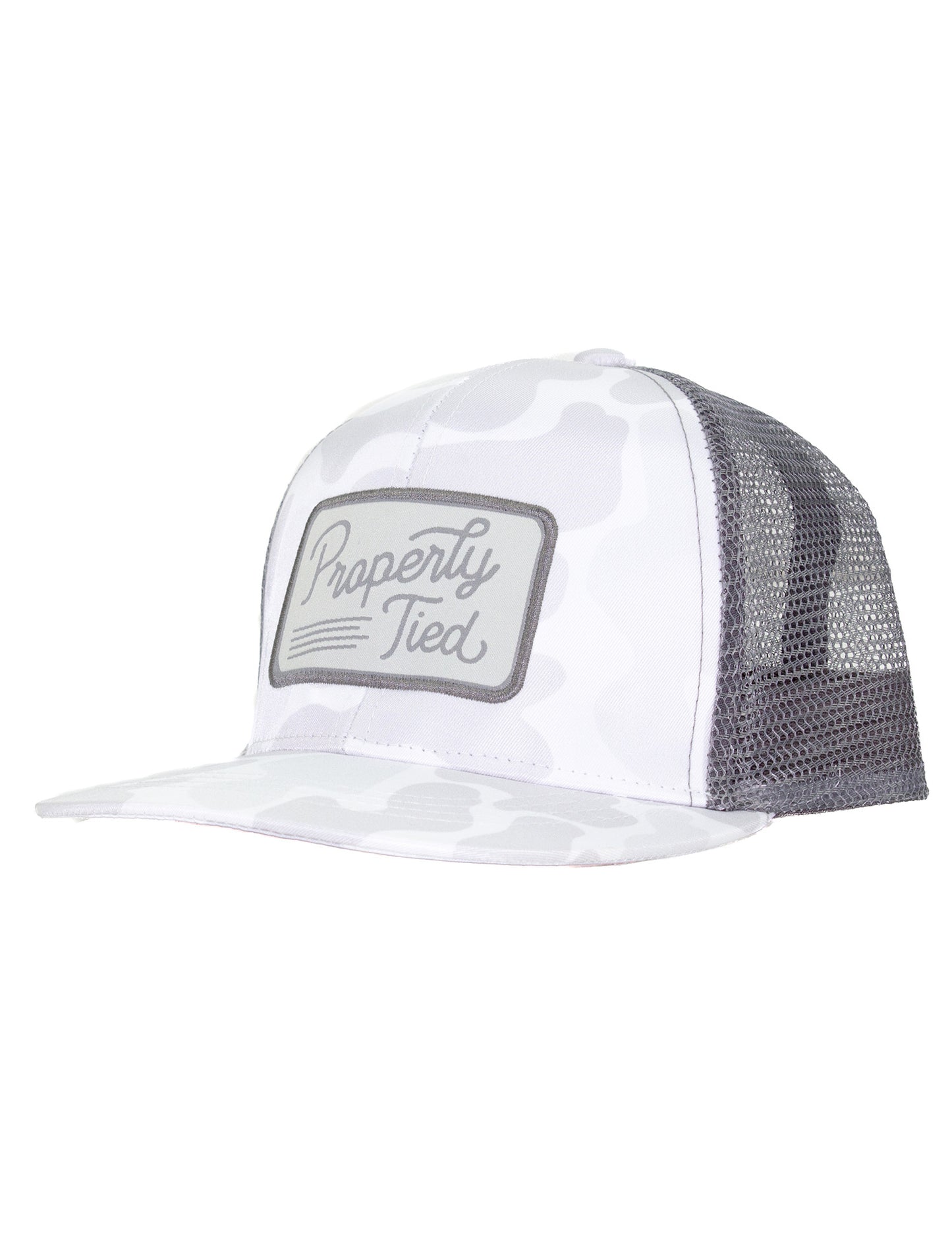 Boys Sportsman Trucker Hat Polar Camo