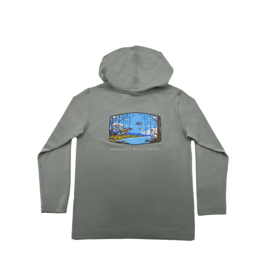Field & Stream Performance Hoodie UPF50+ Grey