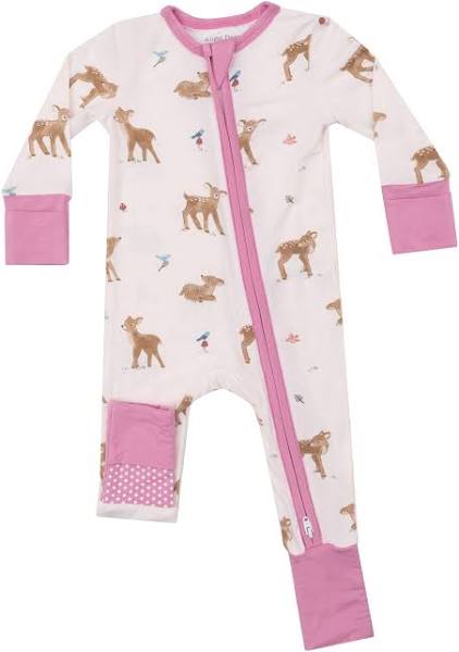 Soft Deer 2 Way Zipper Romper