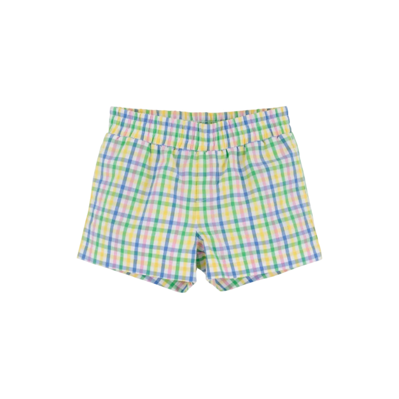 Sheffield Shorts- Primland Plaid/Barbados Blue