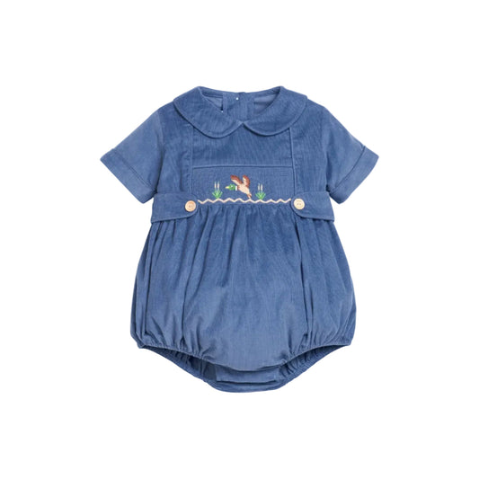 Smocked Daniel Bubble- Flying Mallard