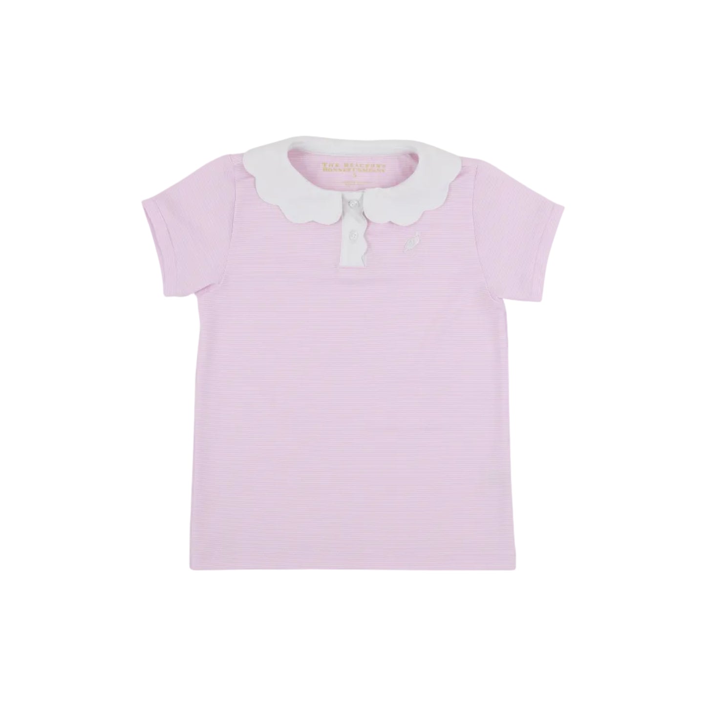 Prepletic Preppy Polo Valley High Violet Stripe/ Worth Avenue White