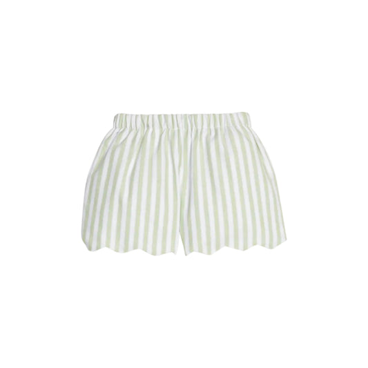 Scallop Short- Meriwether Stripe