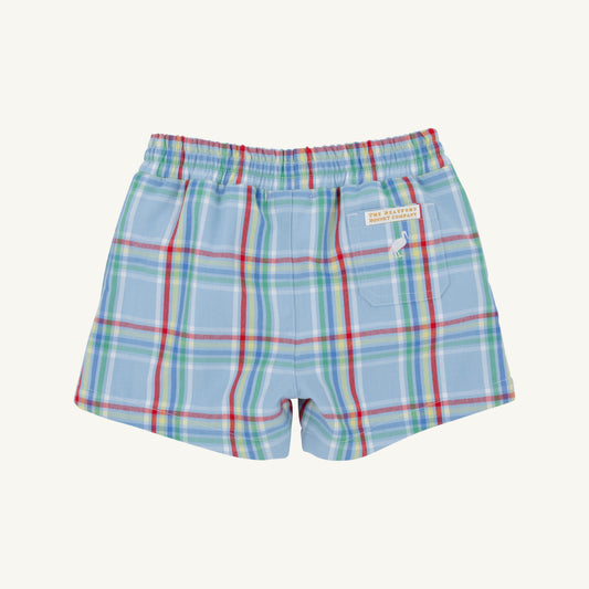 Sheffield Shorts-Kensington Court Plaid/Worth Ave White