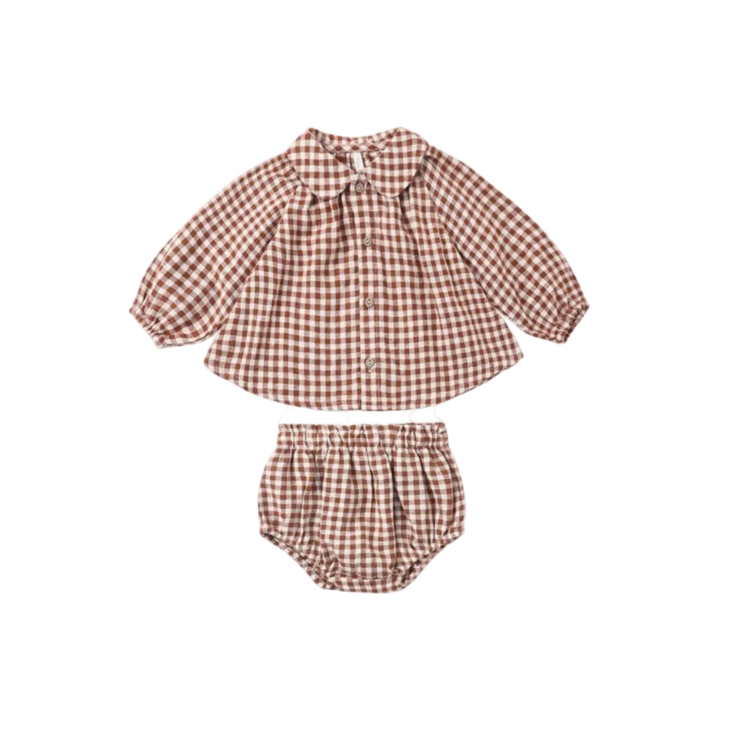 Nellie Set- Brick Check