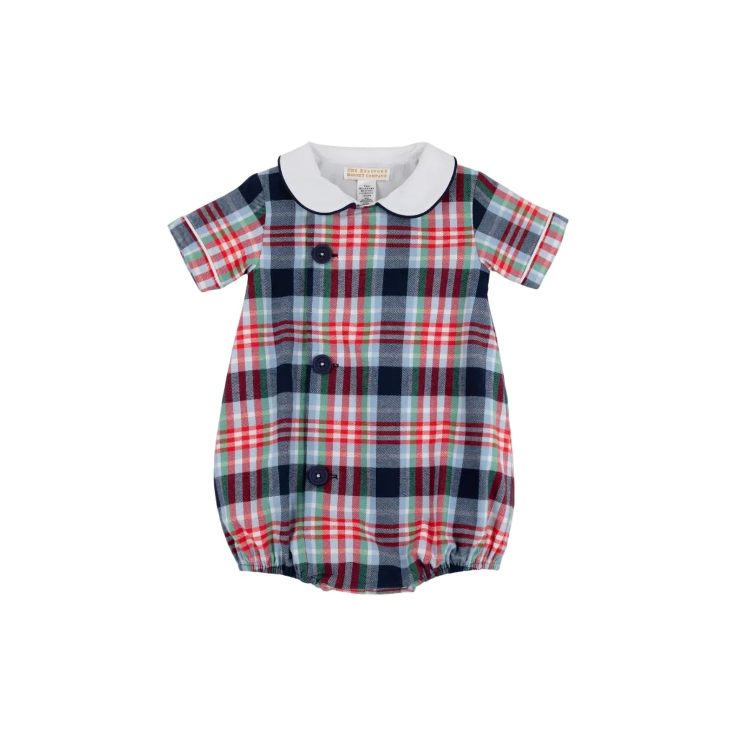 Brock Bubble, Flannel, Covington Cottage Plaid/Worth Ave White