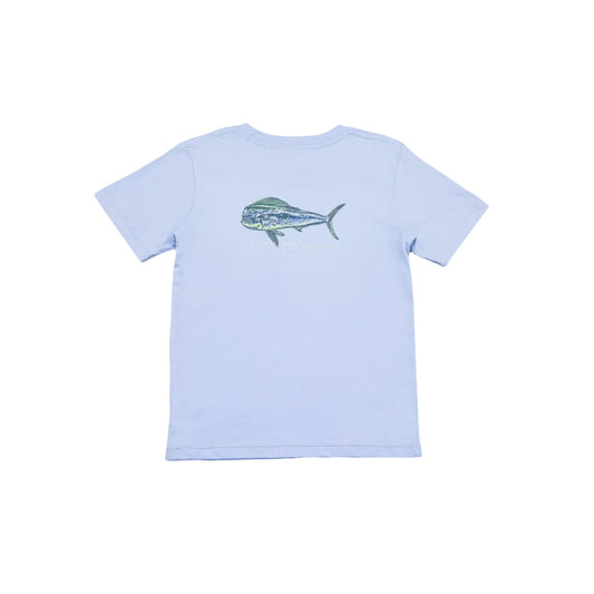Mahi Mahi SS Graphic T-Shirt- Blue