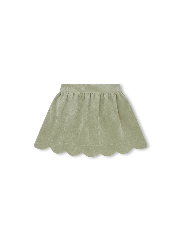 Autumn Garden Scallop Skirt Set