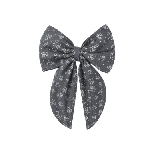 Oversized Bow, Heart Ditsy