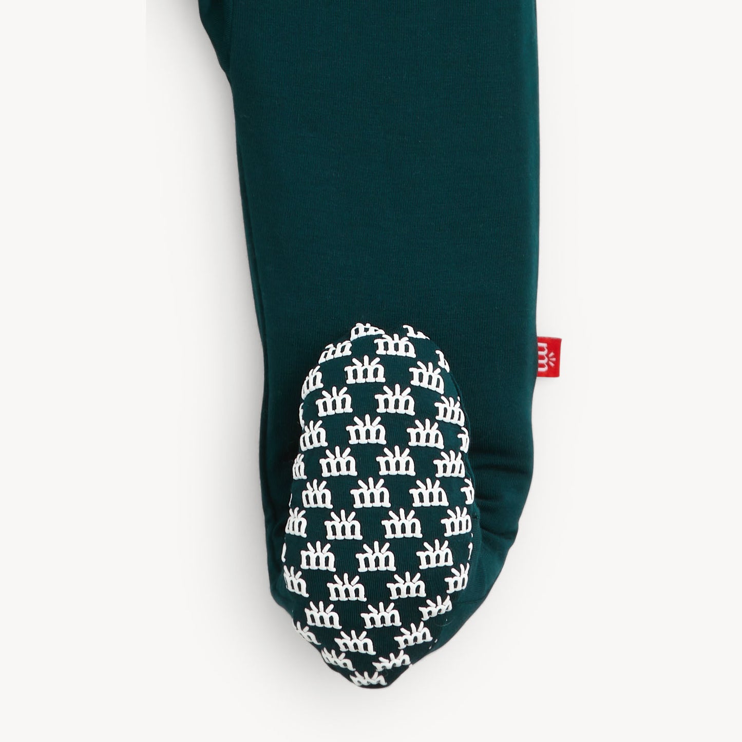 Green Solid Modal Footie