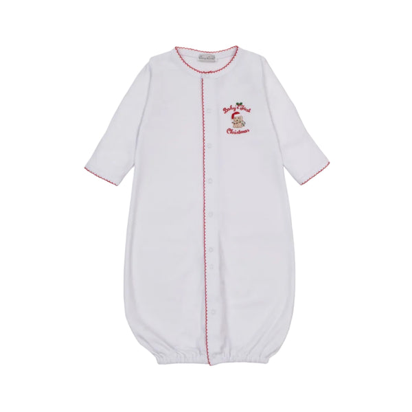 Baby's First Christmas White/Red Converter Gown