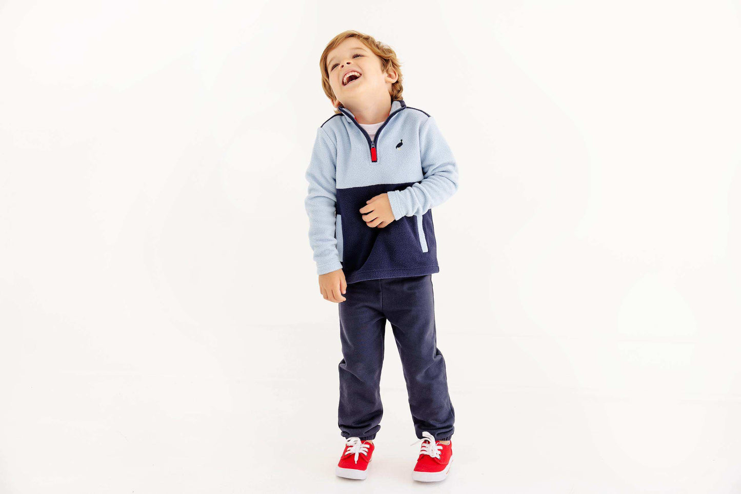 Hayword Half Zip, Fleece, Barrington Blue/Nantucket Navy/Nantucket Navy Multicolor