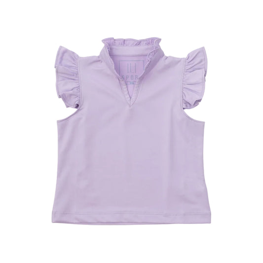 Ellie Girls sleeveless performance top - lavender
