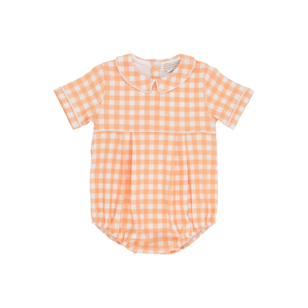 Bradford Bubble, Pima, Seashore Sherbet Gingham/Worth Ave White