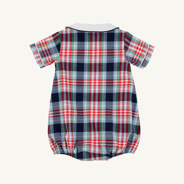 Brock Bubble, Flannel, Covington Cottage Plaid/Worth Ave White