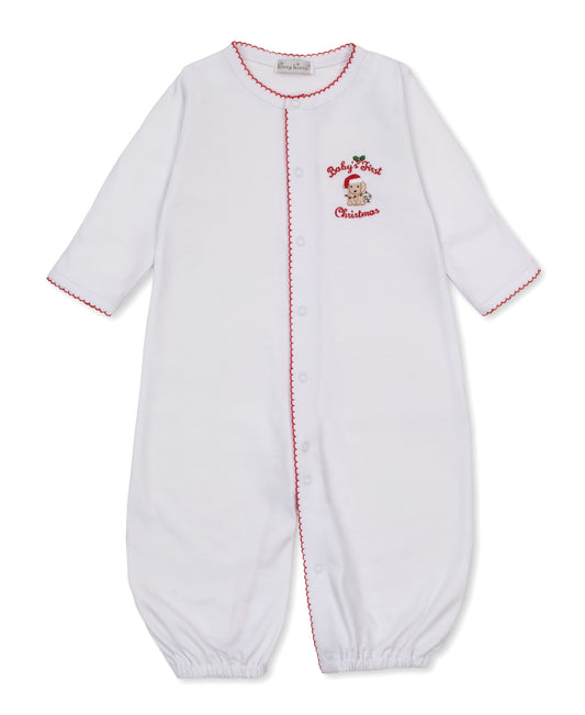 Baby's First Christmas White/Red Converter Gown
