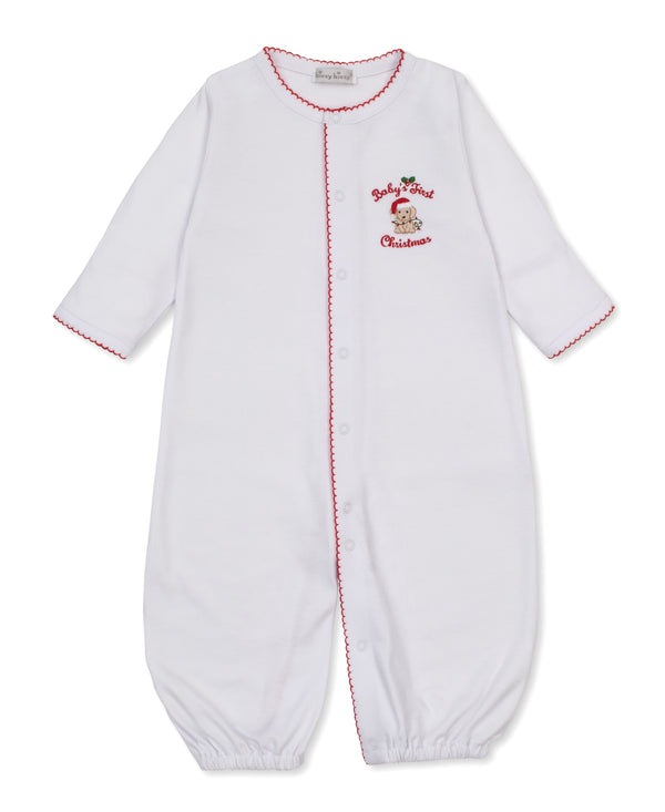 Baby's First Christmas White/Red Converter Gown