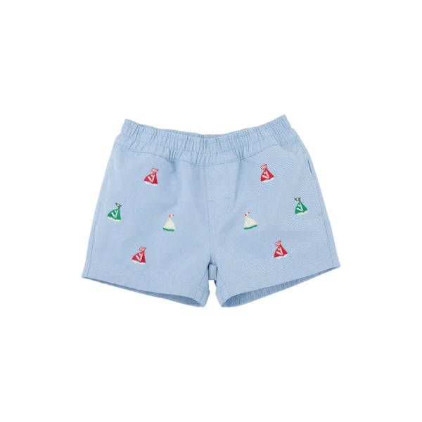 Critter Sheffield Shorts, Beale Street Blue/ Sailboats