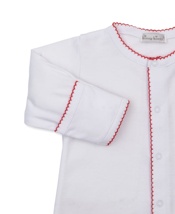 Baby's First Christmas White/Red Converter Gown