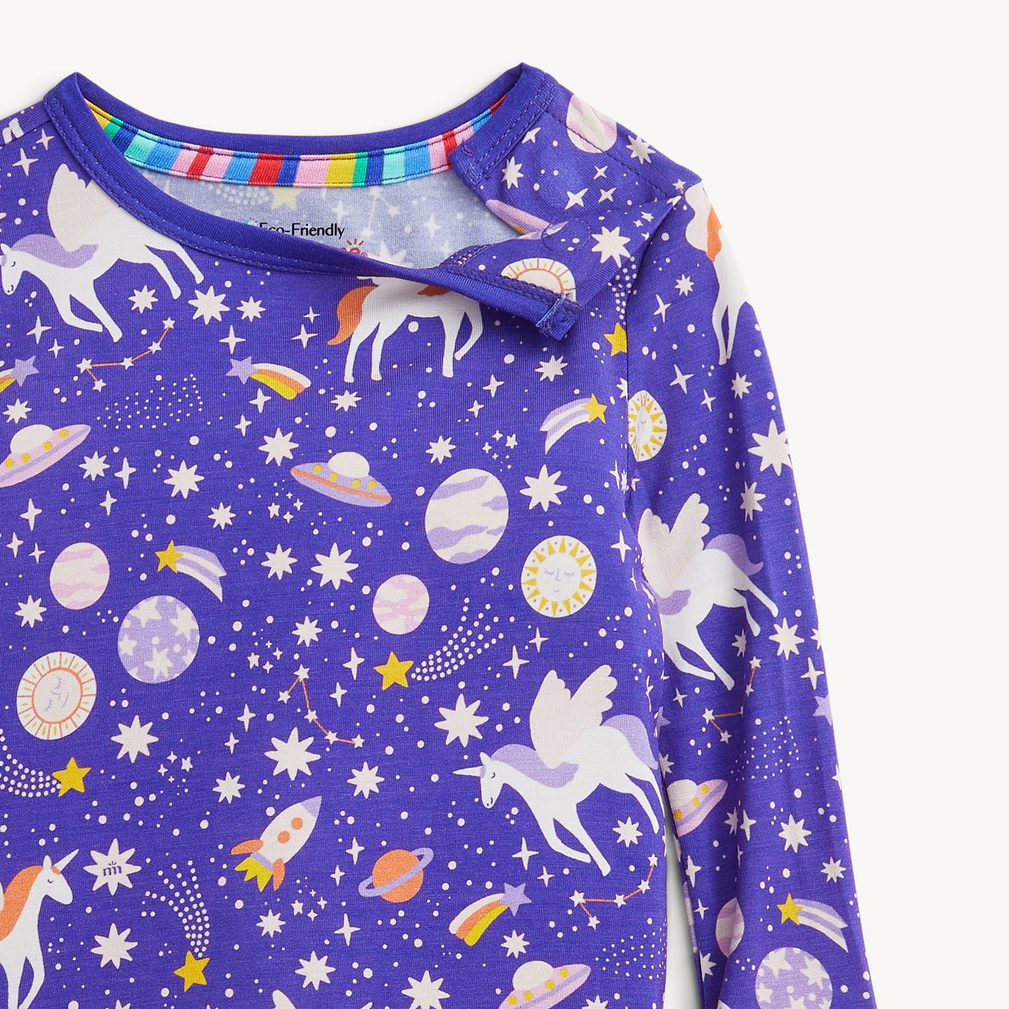Galaxy Glittercorn Modal L/S Long Pant PJ