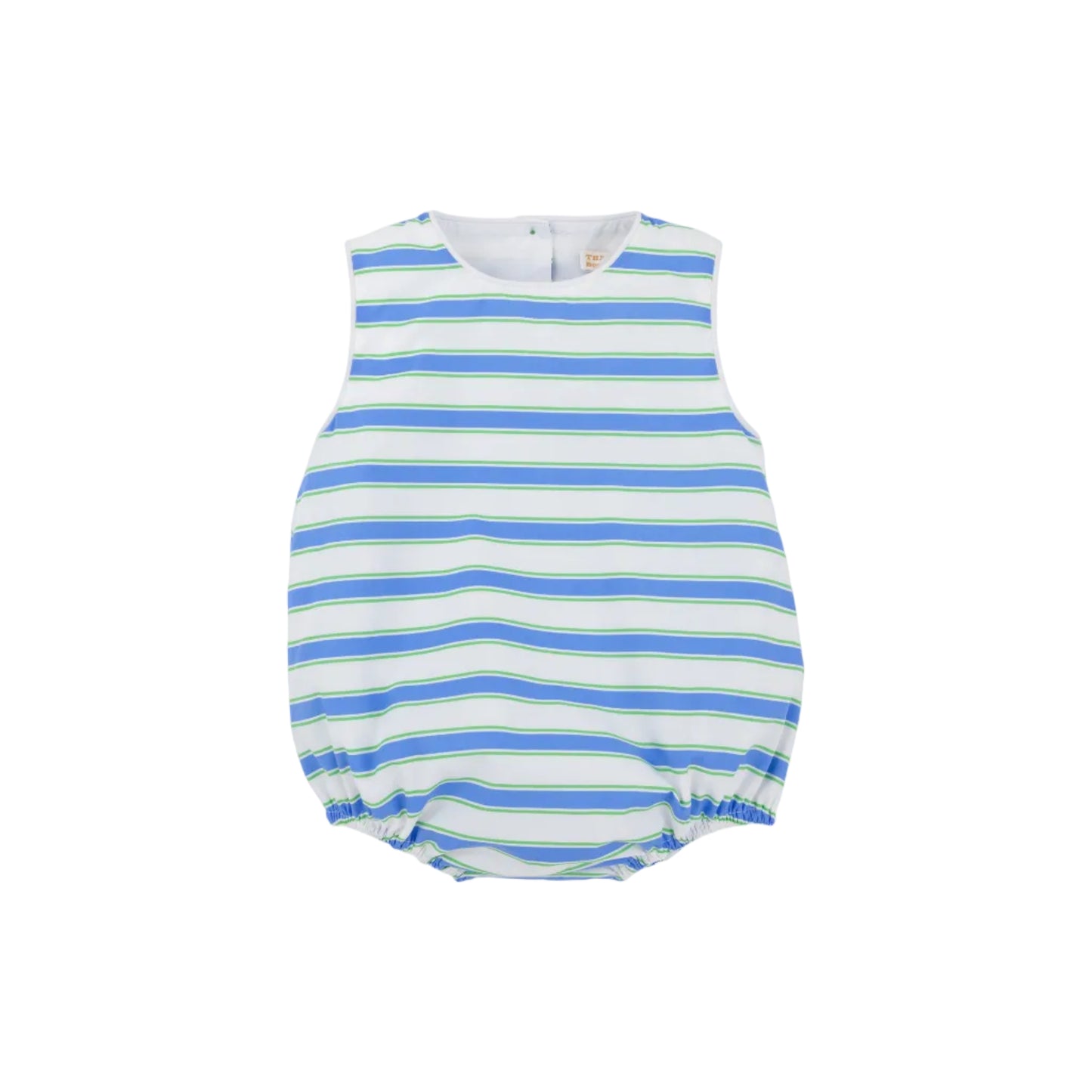 Benjamin Bubble- Broadcloth, Seabrook Stripe/Worth Ave White