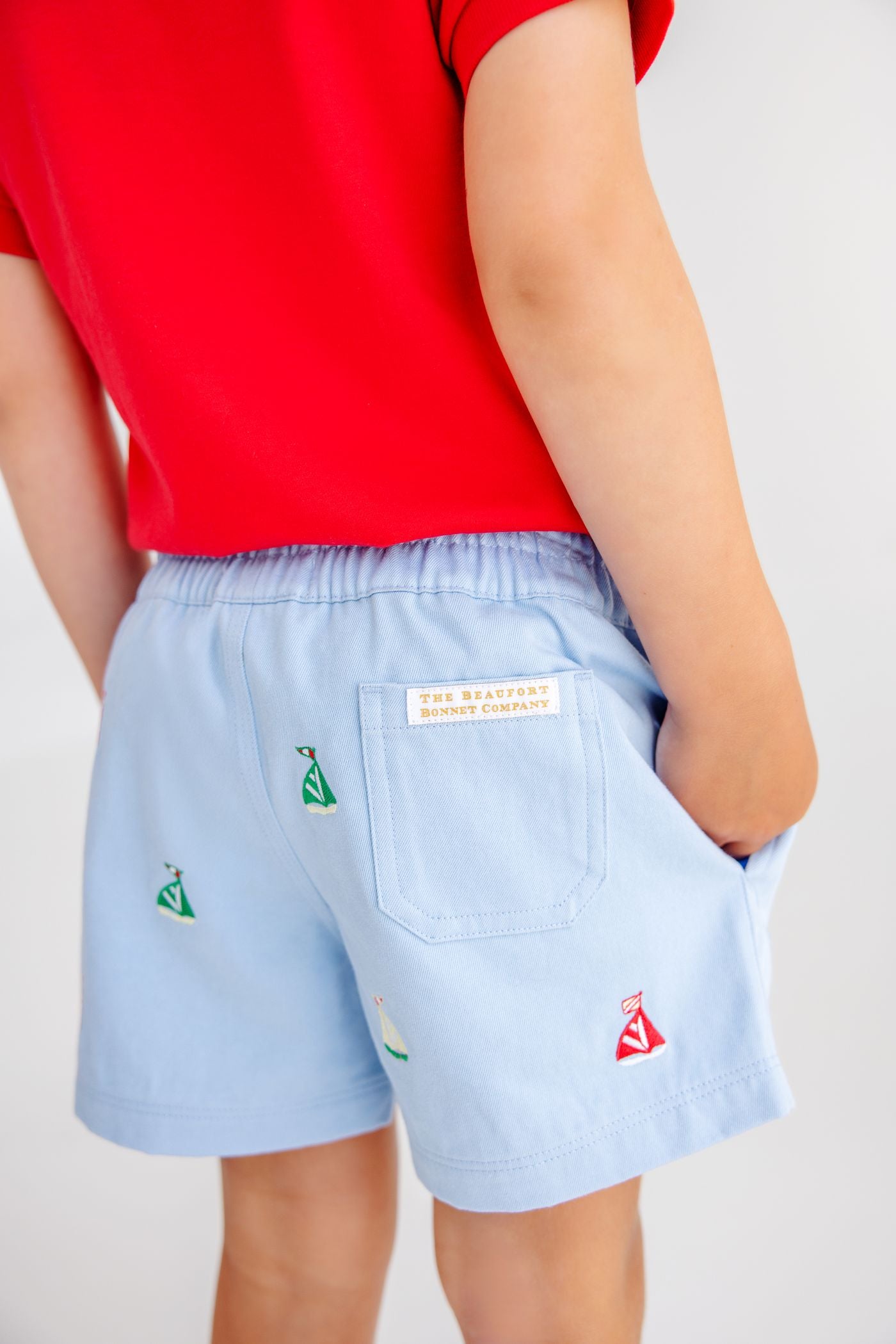 Critter Sheffield Shorts, Beale Street Blue/ Sailboats