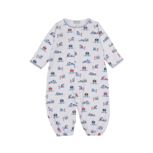 Toot Toot Printed Converter Gown
