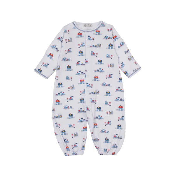 Toot Toot Printed Converter Gown
