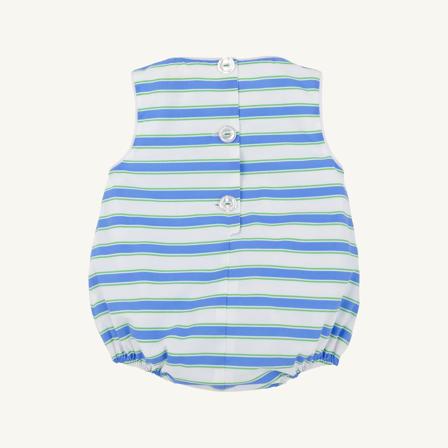 Benjamin Bubble- Broadcloth, Seabrook Stripe/Worth Ave White