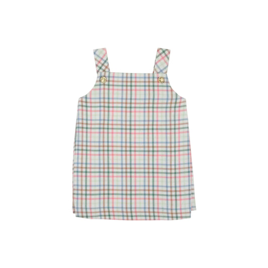 Pleated Ginny Jumper, Manalapan Plaid