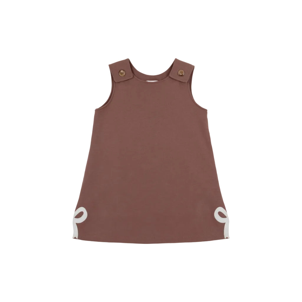 Juliet Jumper- Pima- Gray Bay Brown/Palmetto Pearl/Bows