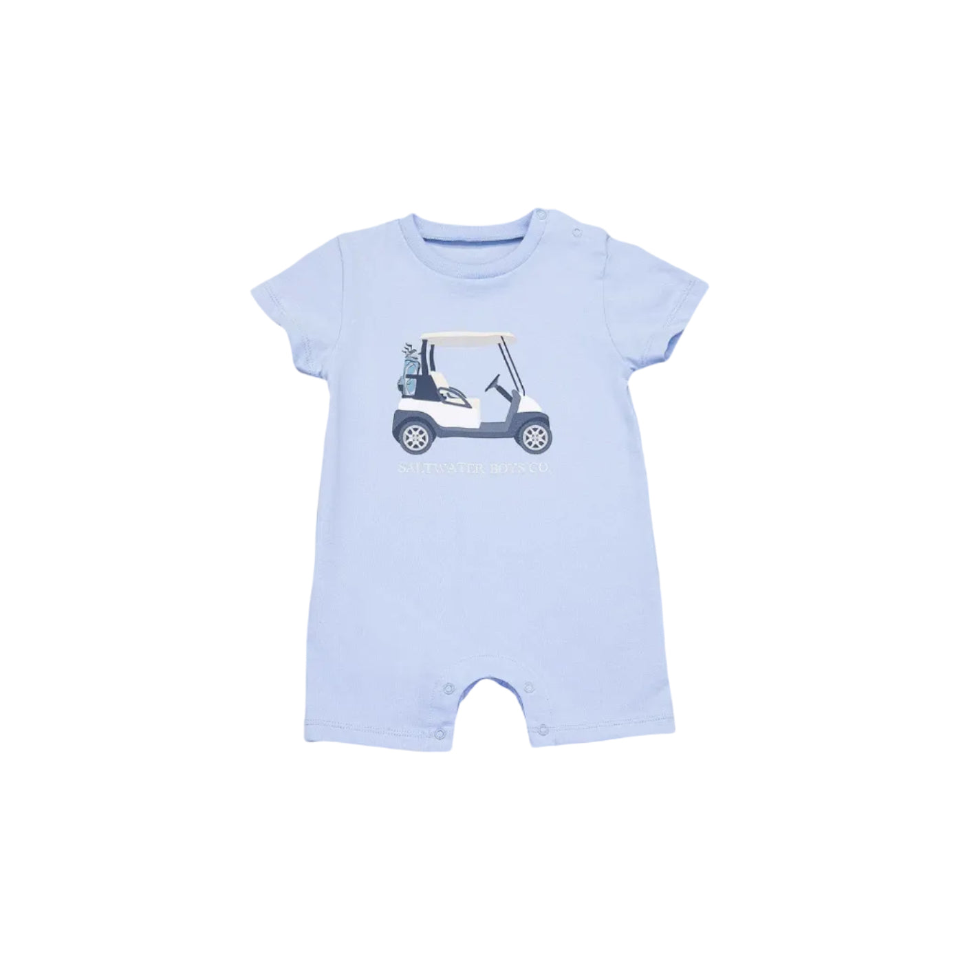 Golf Cart Graphic T-Shirt Romper
