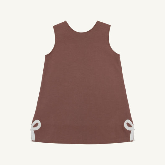 Juliet Jumper- Pima- Gray Bay Brown/Palmetto Pearl/Bows