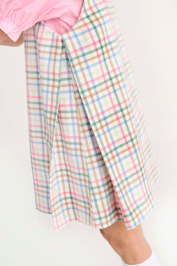 Pleated Ginny Jumper, Manalapan Plaid
