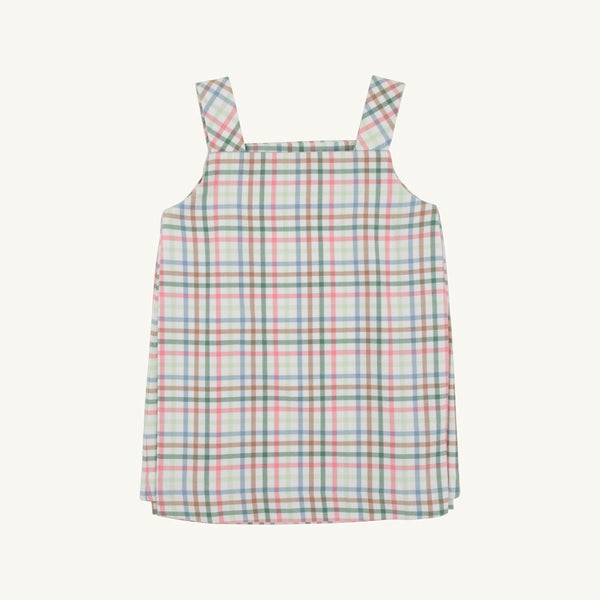 Pleated Ginny Jumper, Manalapan Plaid