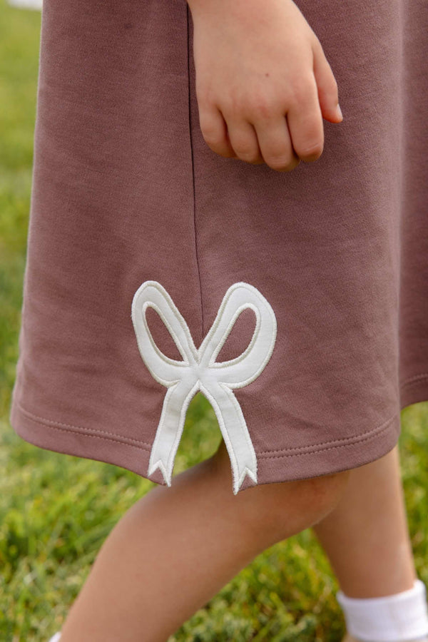 Juliet Jumper- Pima- Gray Bay Brown/Palmetto Pearl/Bows