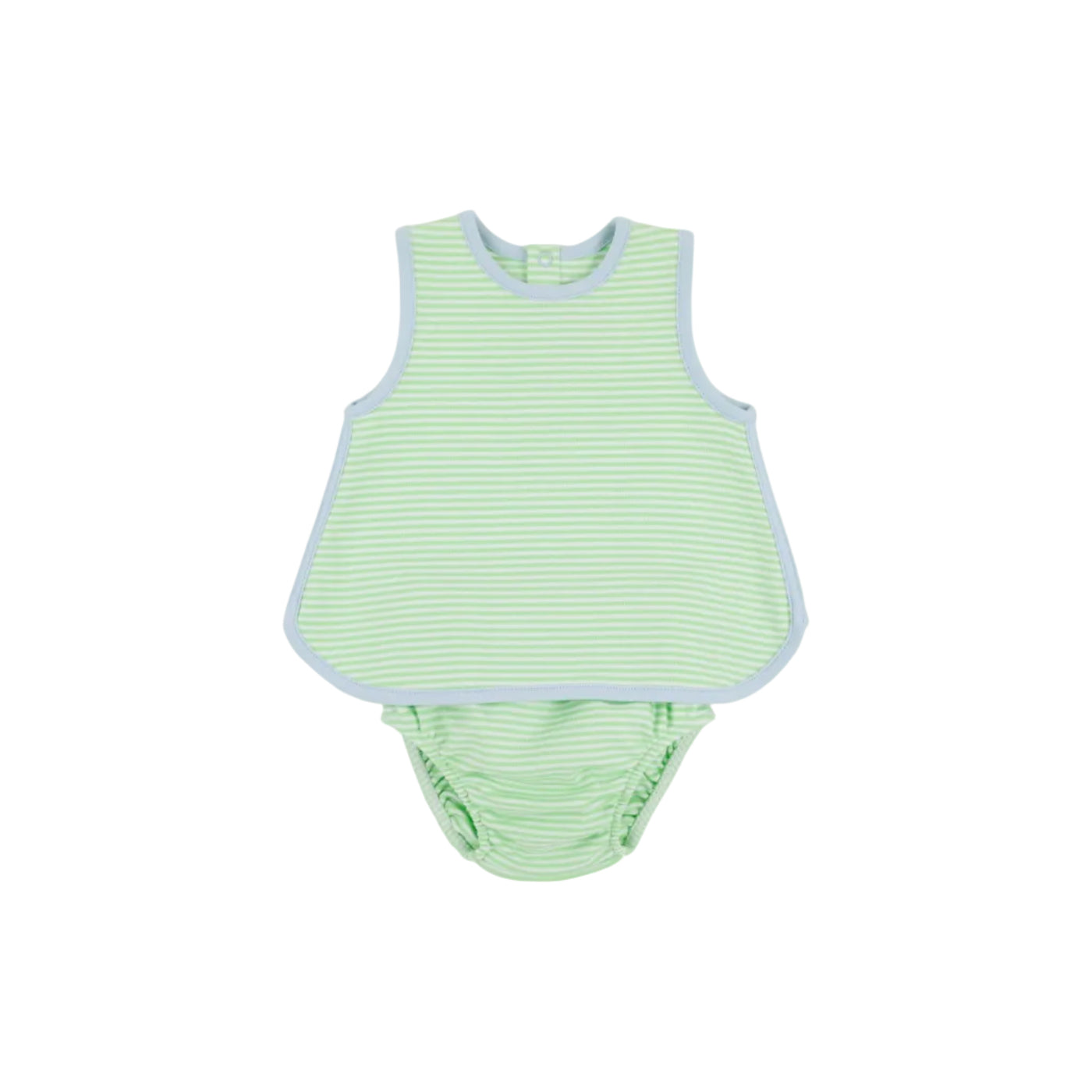 Stevie Set, Lexington Lime Stripe/Buckhead Blue
