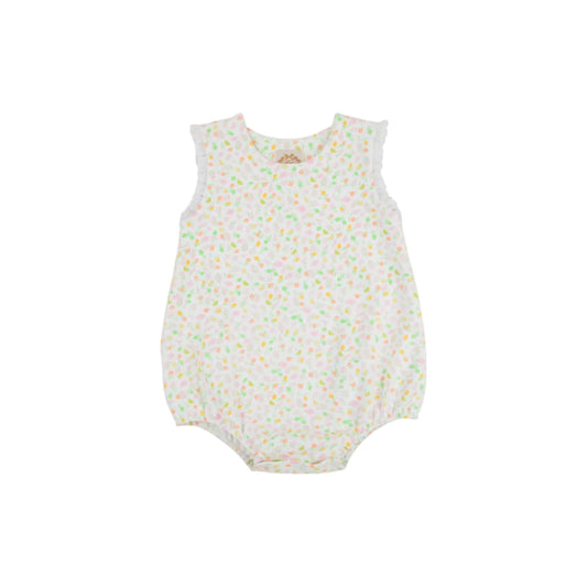 Brooksy Bubble- Heavy Weight Knit, Citrus Style/Worth Ave White