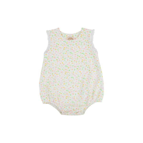 Brooksy Bubble- Heavy Weight Knit, Citrus Style/Worth Ave White