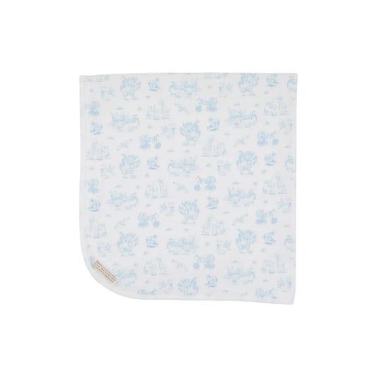 Baby Buggy Blanket, Sir Propers Sweet Arrival (Beale Street Blue)